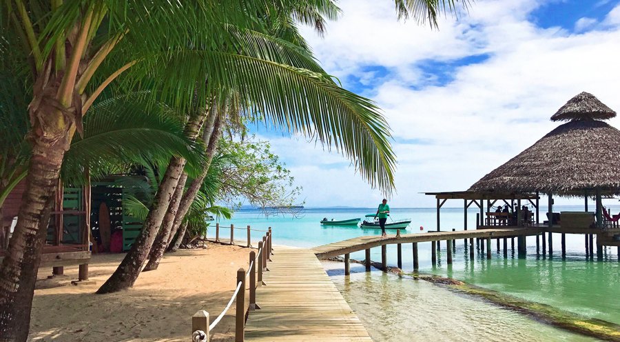 Casa Cayuco is nestled in between the jungle and the sea.