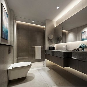 Bathroom of 1-Bedroom Executive