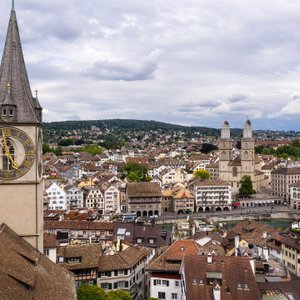 Sorell Hotel St Peter Aussicht Altstadt