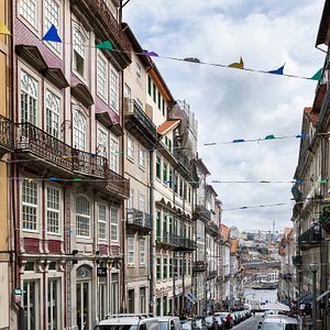 ICON Duplo Ribeira in Porto, image may contain: Door, Furniture, Person, Bedroom