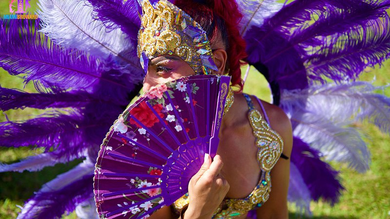 Performer at the Miami Carnival 