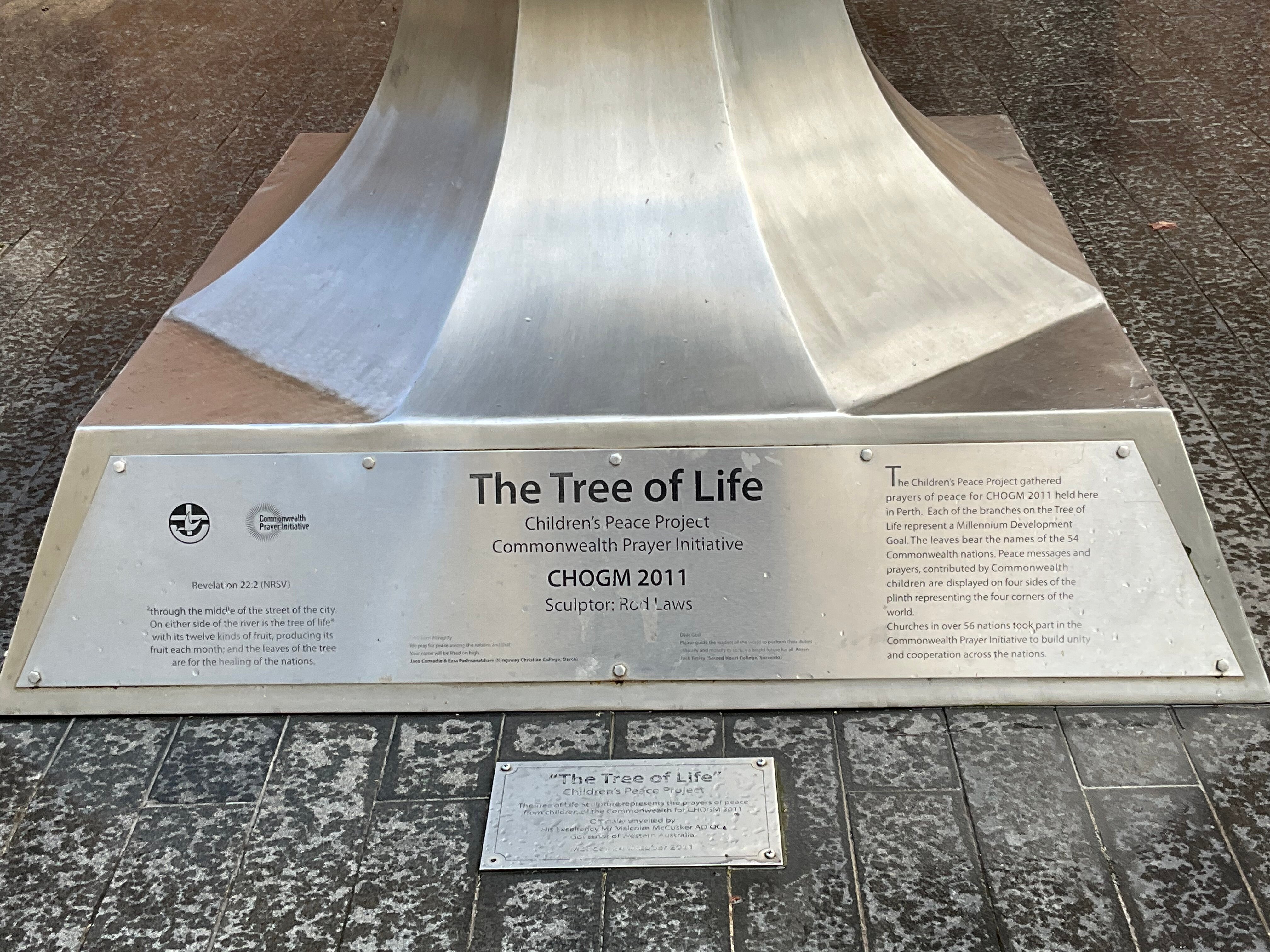 The Tree Of Life Perth Aktuell F R 2022 Lohnt Es Sich Mit Fotos   Plaques To Base 