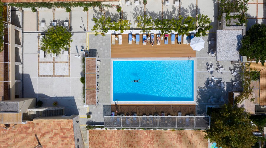 Atrium Hotel Pool area