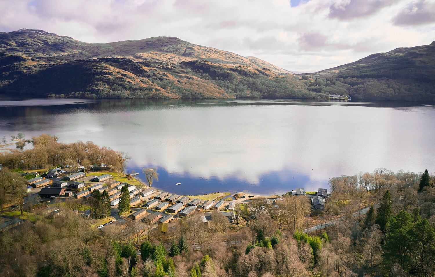 LOCH LOMOND HOLIDAY PARK Inveruglas Cosse Tarifs 2024   Aerial View Of Loch Lomond 