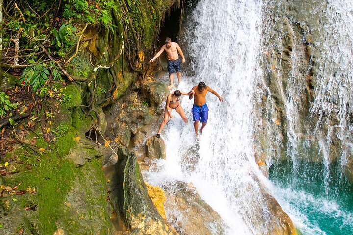 2024 Blue Hole Waterfalls and Rasta Garden from Montego Bay