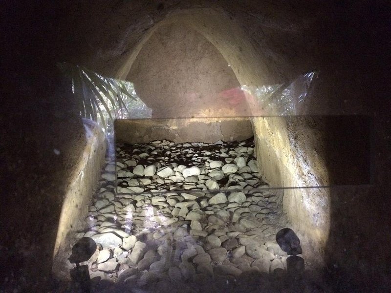 Stone cave in Todoroki Valley
