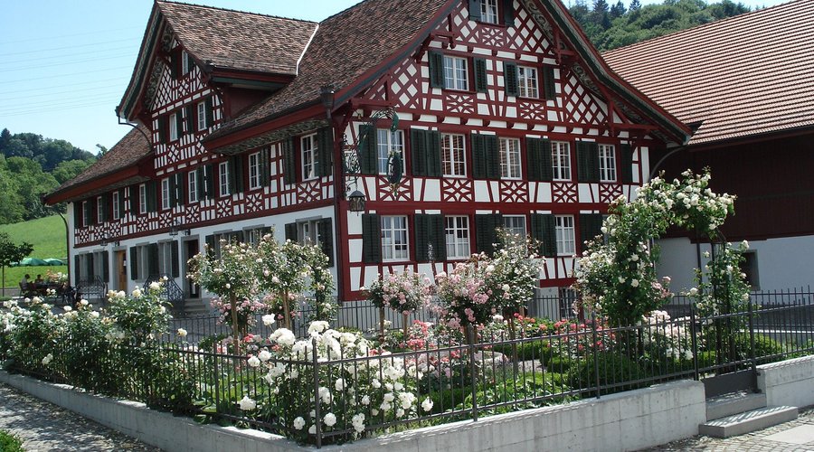 Das Restaurant Mühle von aussen