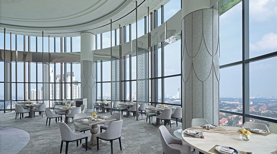 Dinning Area with Surabaya Cityview