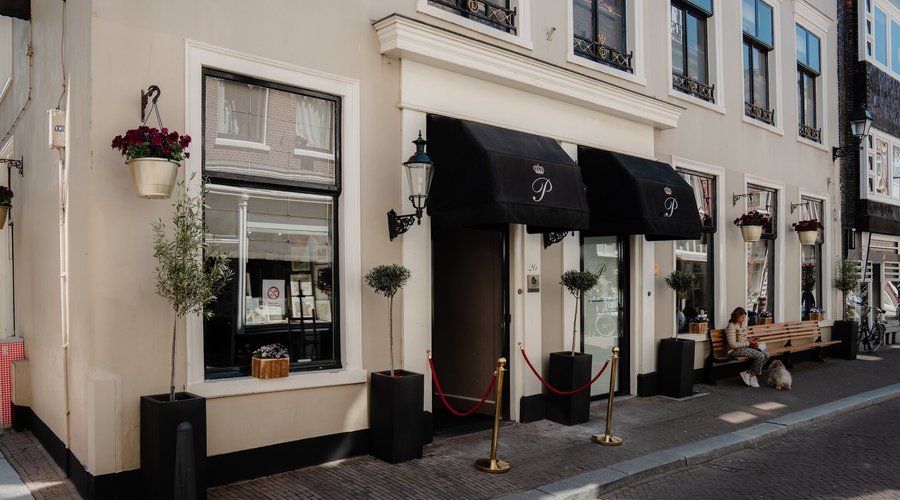 Facade, hotel entrance