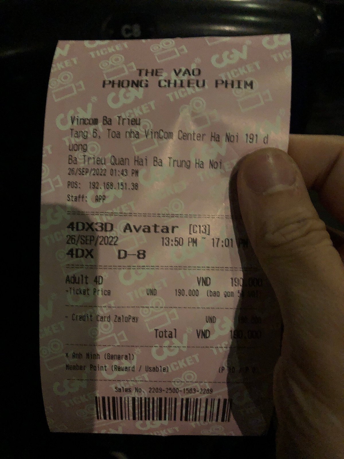 Giá Vé Xem Phim Avatar 2 tại Lotte Cinema