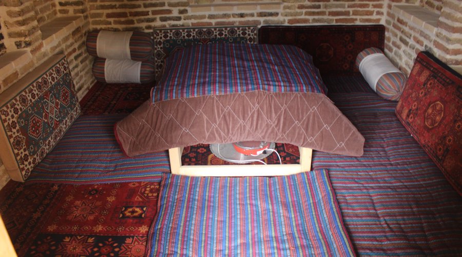Dodahak Caravansary, Sitting Room (کاروانسرای ودهک- اتاق های کرسی دار)