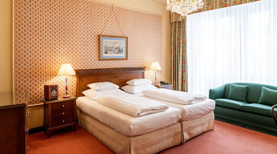 Doppelzimmer traditionell klassisch
Hotel König von Ungarn
zentral Wohnen in Wien