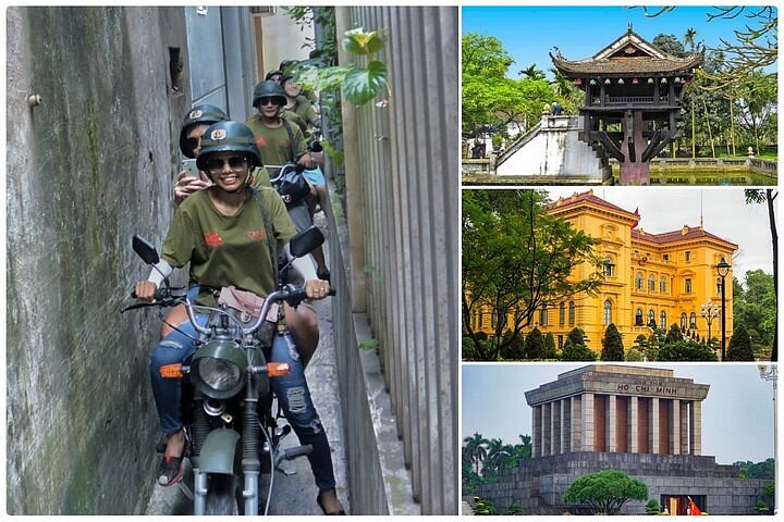 motorbike tour in hanoi