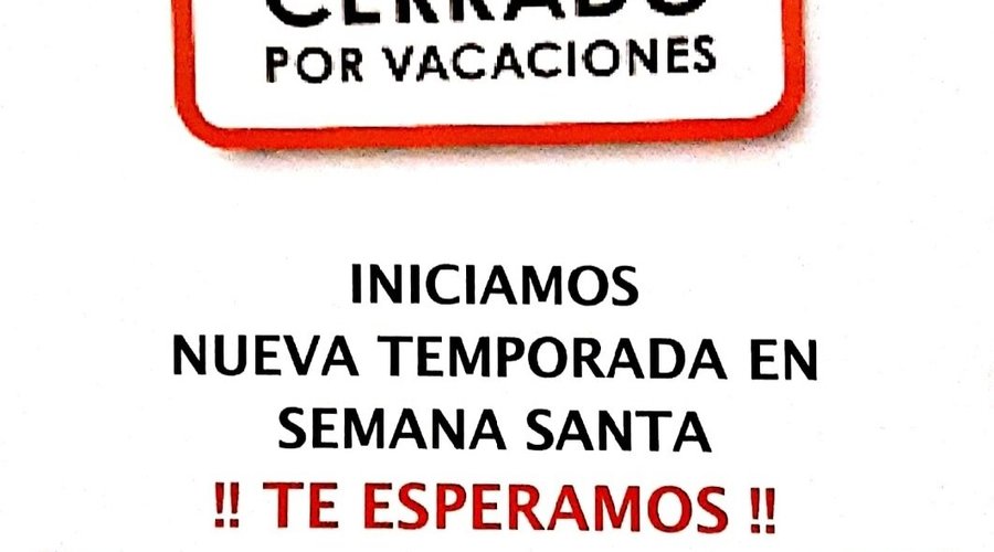 Finaliza la temporada 35a. Nos vemos en Semana Santa 2023 😉