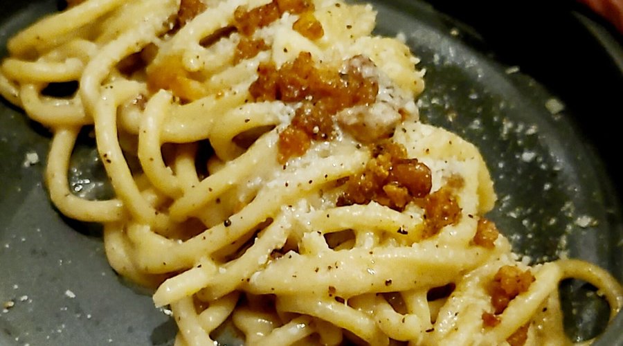 Spaghettoni alla Gricia