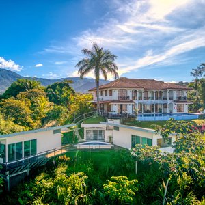 El Castillo in Ojochal, image may contain: Hotel, Resort, Building, Villa
