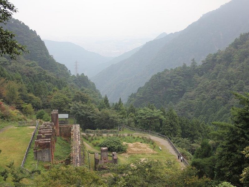 Besshi Copper Mine ruins