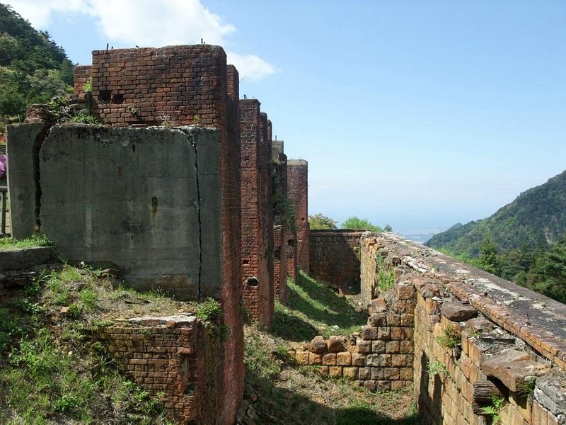Besshi Copper Mine ruins