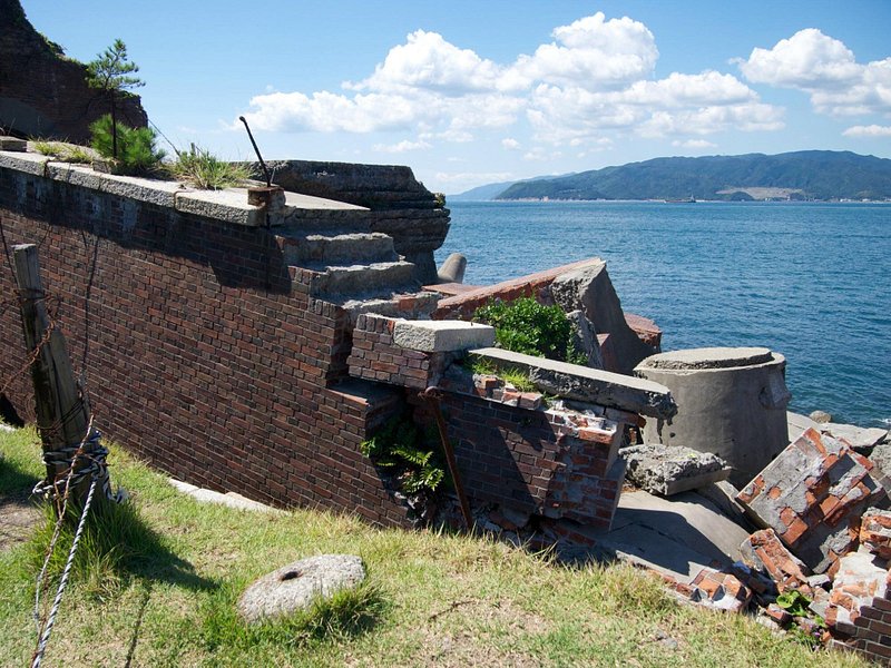 A view of the ocean from Tomogashima