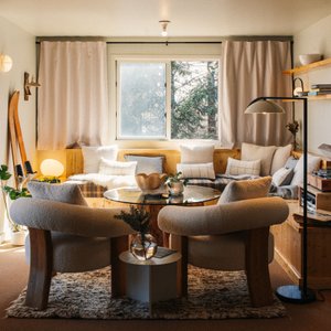 Communal lounge area