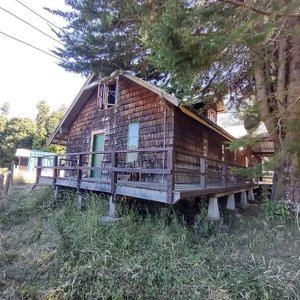 Foto del exterior de nuestro hostel