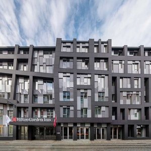 Hilton Garden Inn Riga Old Town in Riga, image may contain: City, Condo, Urban, High Rise