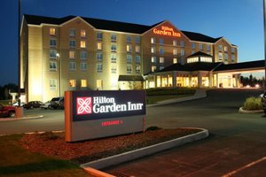 Hilton Garden Inn Halifax Airport in Goffs, image may contain: Hotel, Inn, Neighborhood, Office Building