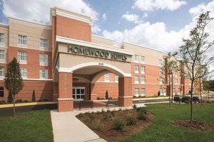 Homewood Suites by Hilton Charlottesville, VA in Charlottesville, image may contain: Office Building, Campus, Bench, City