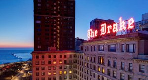 The Drake in Chicago, image may contain: Hotel, City, Urban, Neighborhood