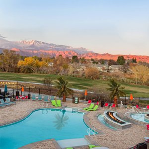 Outdoor Heated Pool & Hot Tub