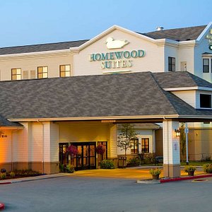 Homewood Suites by Hilton Anchorage in Anchorage, image may contain: Hotel, Inn, Plant, Car