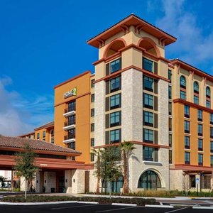 Home2 Suites By Hilton Orlando Flamingo Crossings in Winter Garden, image may contain: Condo, City, Hotel, Urban