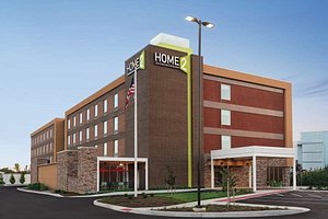 Home2 Suites by Hilton Lancaster in Lancaster, image may contain: Office Building, Hotel, City, Inn