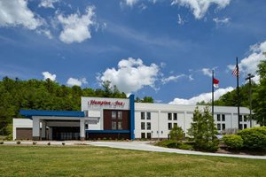 Hampton Inn Brevard in Pisgah Forest, image may contain: Grass, Plant, Office Building, Building