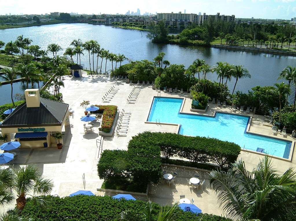 Hilton Miami Airport Blue Lagoon Pool Pictures & Reviews - Tripadvisor