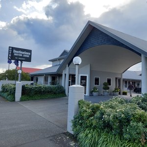 Entrance to the motor lodge