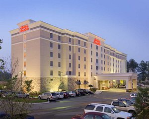 Hampton Inn & Suites Raleigh-Durham Airport-Brier Creek in Raleigh, image may contain: Hotel, City, Condo, Office Building