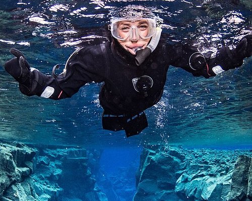 ‪Silfra: Snorkeling Between Tectonic Plates - meet on location‬