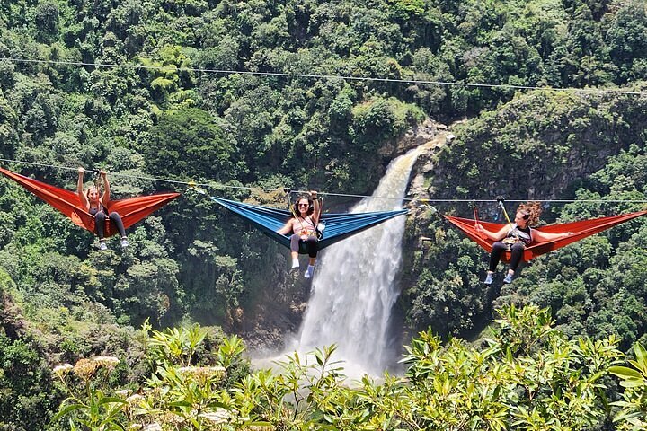 Tripadvisor | Hamacas ensueño, una tirolina épica y una cascada gigante en una excursión desde Medellín ofrecido por Ecoventure | Colombia