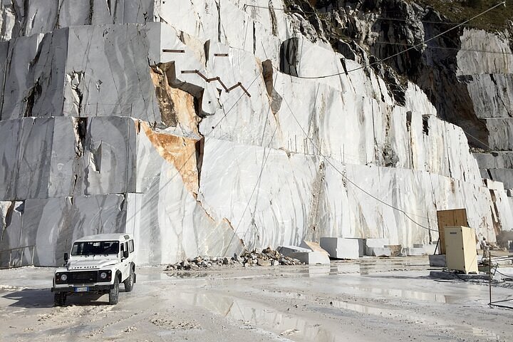 2024 Carrara Marble Quarry Tour with Food Tasting