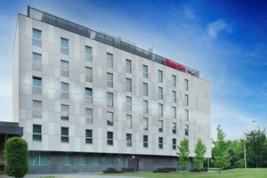 Hampton by Hilton Krakow in Krakow, image may contain: City, Office Building, Urban, Condo
