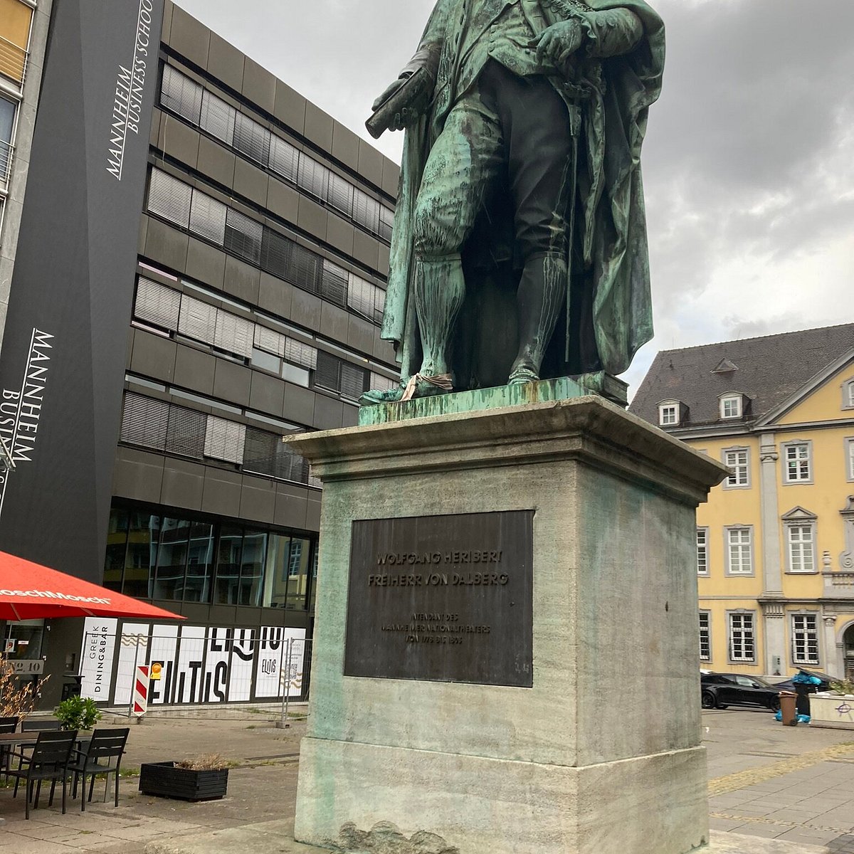 Statue De Wolfgang Heribert Von Dalberg (Mannheim) - All You Need to ...