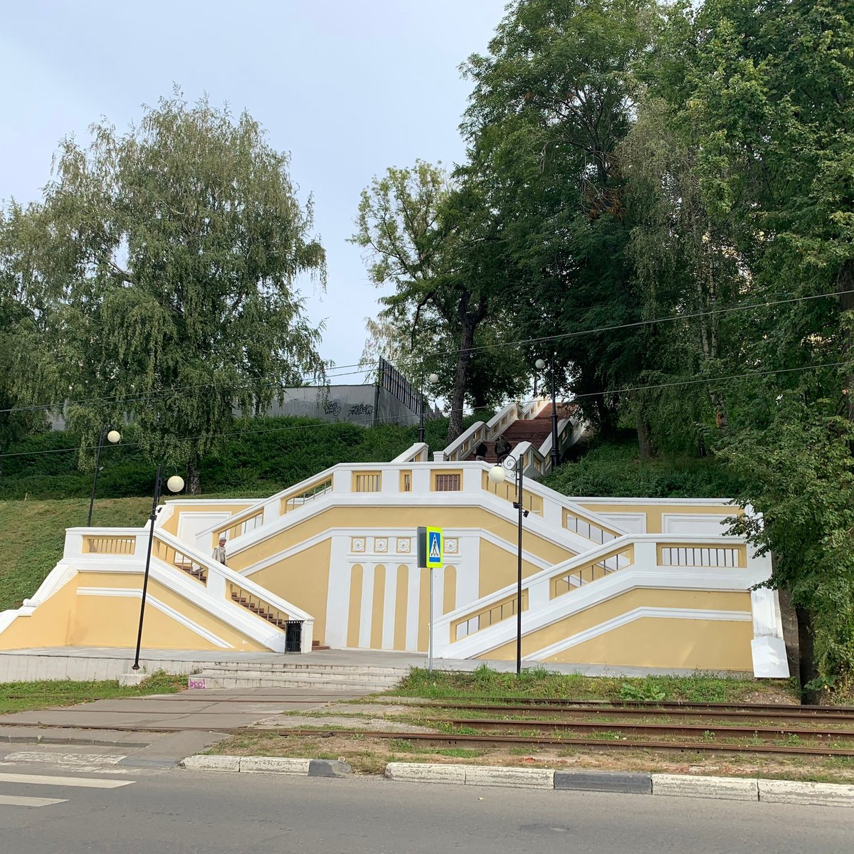Лестница в нижнем новгороде фото