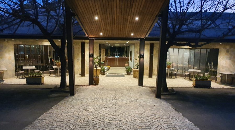 Entrance to Cavallino Ristorante