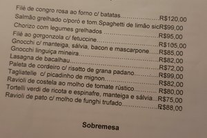 Cardápio