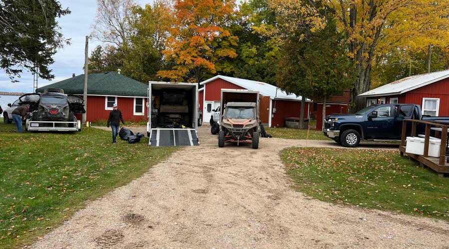 We are all side-by-side riders and the resort is close to the trails. The scenery is fantastic and the riding is great. The resort is very accommodating.