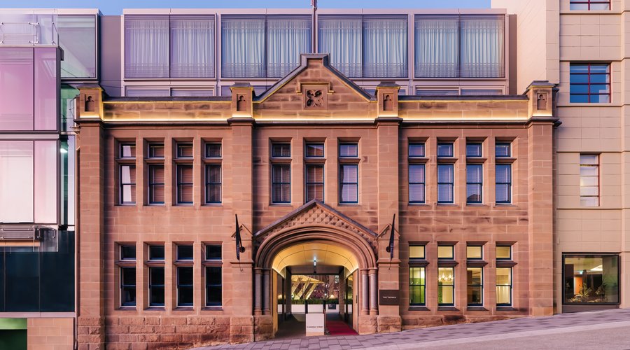 Façade of The Tasman
