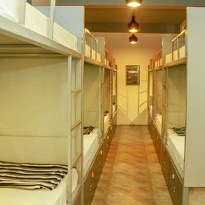 Situated within 2.3 km of Anjuna Flea Market and 2.7 km of Saturday Night Market, Gobunkers provides rooms with air conditioning and a shared bathroom in Anjuna. Among the facilities of this property are a restaurant, a 24-hour front desk and a shared kitchen, along with free WiFi. The accommodation features room service, an ATM and currency exchange for guests. At the hostel, the rooms are fitted with a balcony. All rooms will provide guests with a fridge. St. Michael's Church is 3 km from Host