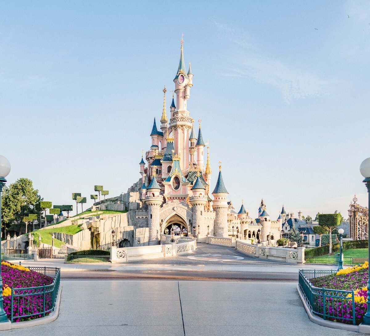 Paris FRANCE, Amusement Park Disneyland Paris Old Fashioned