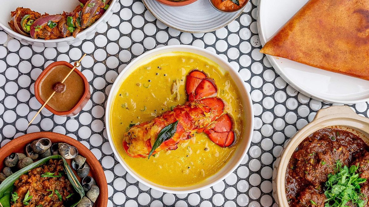 A selection of South Indian dishes at Semma
